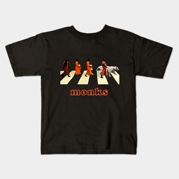 Frank Ocean - Monks Kids T-Shirt by Kuilz